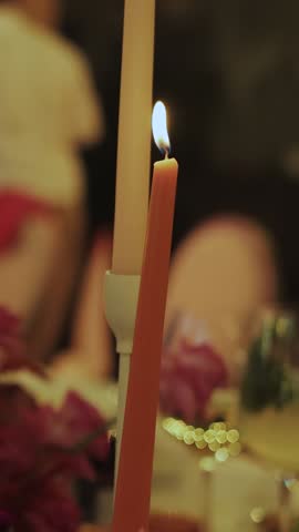 An Elegant Candlelit Dinner Setting that creates a perfect ambiance for a memorable evening