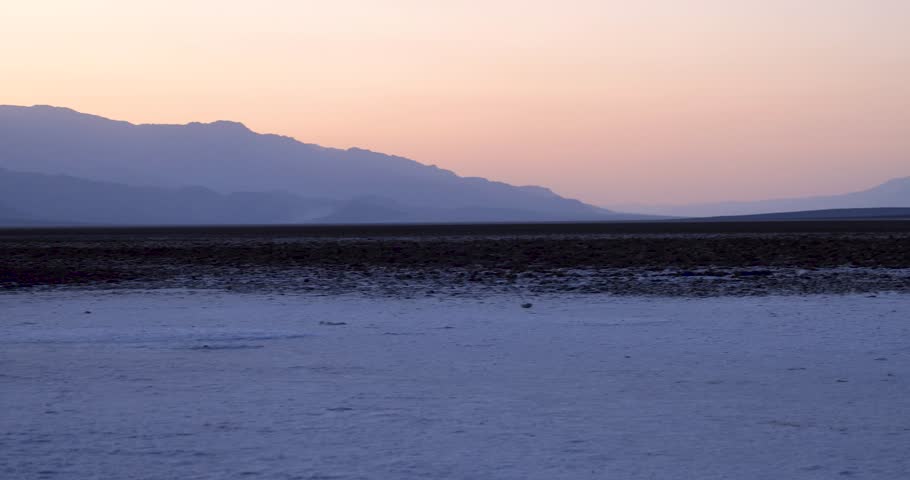 Bad Water Basin at Death Valley National Park in California.