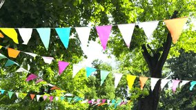 Vibrant, festive garland for cheerful, colorful celebrations.  - Powered by Shutterstock - Get 15% off with code: PIKWIZARD15