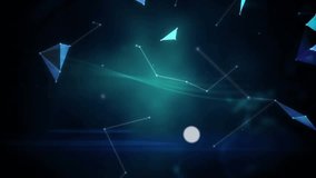 Node emerging on South America map initiating icons linking and timeline shifting into global mesh. Technology, connectivity, digital, visualization, futuristic, network, innovation - Powered by Shutterstock - Get 15% off with code: PIKWIZARD15