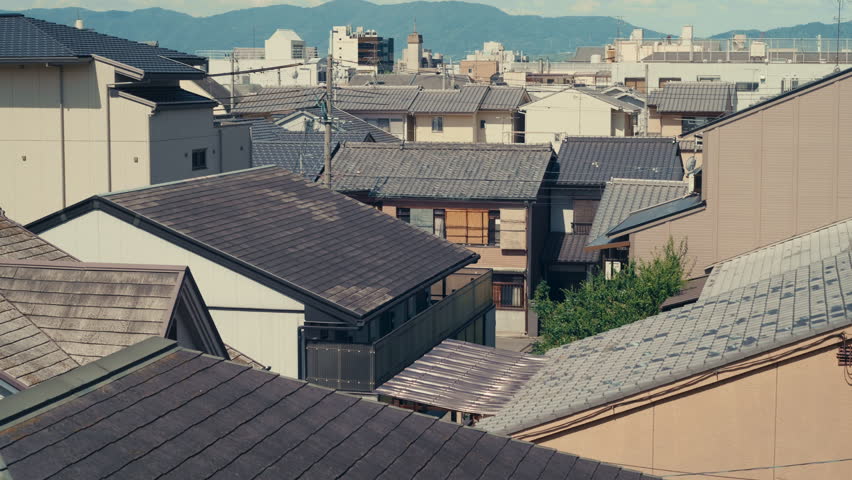 Kyoto Daylife - Calm urban Kyoto captured during a quiet, serene daytime.