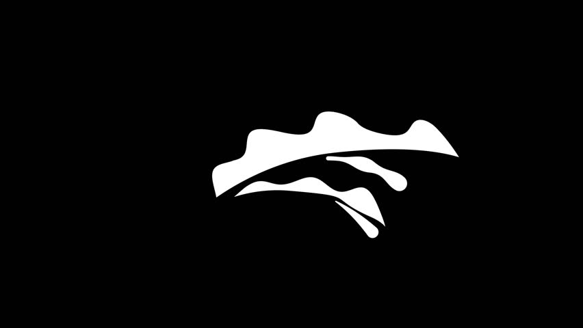 Teardrops Cartoon Animation, Tears Coming Out of Eyes 2D with transparent background. 4K footage visual effect for crying people