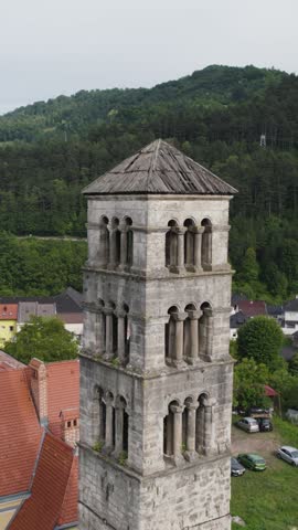 Drone view of Saint Mary