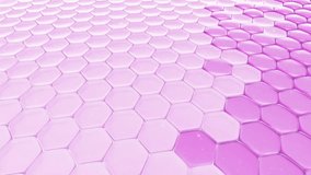 Essence penetrates deep skin cells, activates skin cell regeneration, supports sagging skin, eliminates facial wrinkles, purple cells, concept skin care beauty. Cosmetic ads, 3D animation. - Powered by Shutterstock - Get 15% off with code: PIKWIZARD15