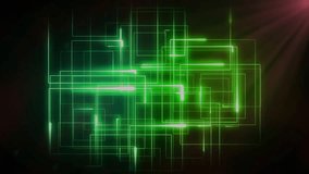 At start padlock icon appearing, camera and lightbulb linking and unlocking pulsing circuit view. Cybersecurity, digital, futuristic, technology, innovation, connectivity, security - Powered by Shutterstock - Get 15% off with code: PIKWIZARD15