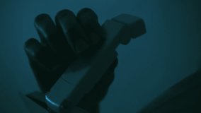 Electronic book light illuminates page, providing convenient reading in low light conditions, showcasing its compact design and focused beam. Portable reading light illuminating book page - Powered by Shutterstock - Get 15% off with code: PIKWIZARD15