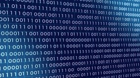 Digital binary code streams over a grid, powering high-frequency trading, fintech algorithms, stock market analytics, and live financial data. 3D stock market animation footage in 4K UHD. - Powered by Shutterstock - Get 15% off with code: PIKWIZARD15