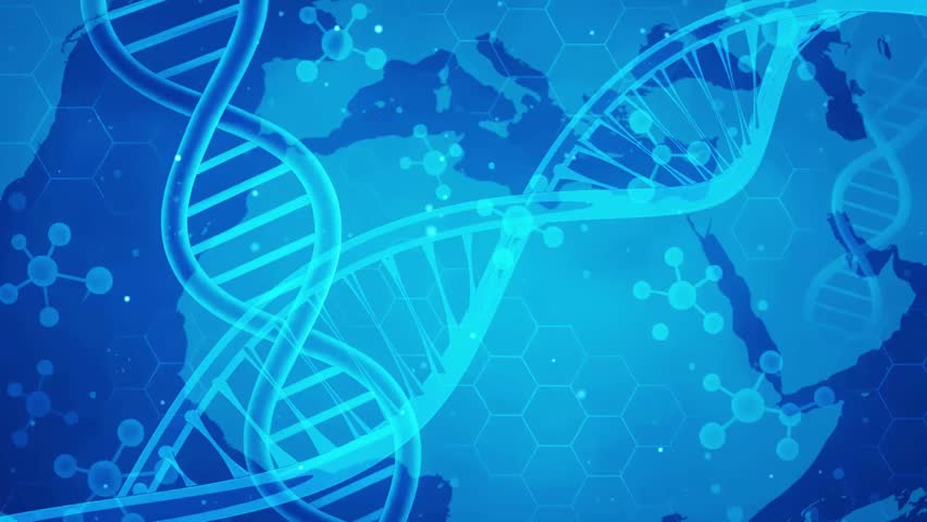 DNA Helix Over World Map Exploring Global Genetics - Powered by Shutterstock - Get 15% off with code: PIKWIZARD15