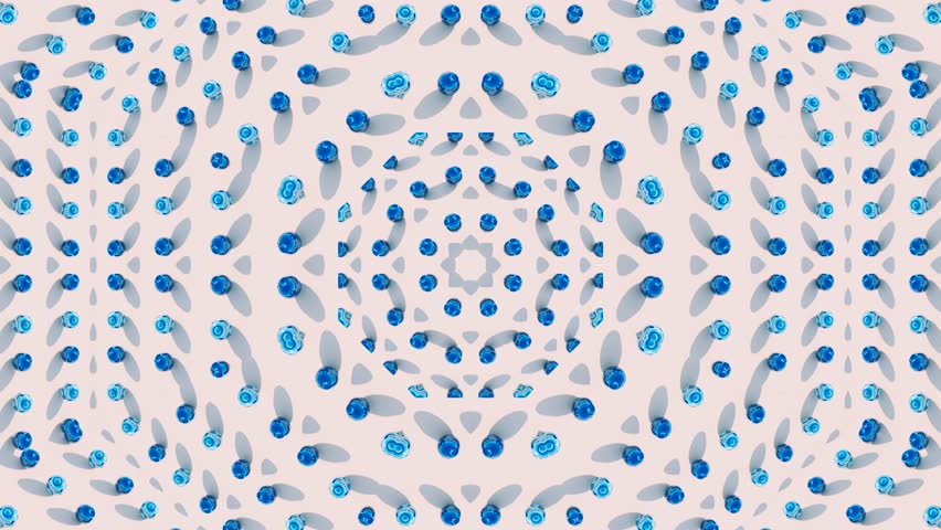 Dynamic abstract kaleidoscope mosaic in 3D showcasing seamless geometric patterns and ornamental backgrounds crafted for creative agencies, marketers, and video producers