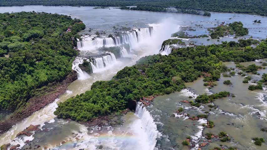 Aerial drone view of the Devil