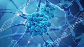 Intricate Neural Network and DNA Strands in Molecular Blue Abstract Art - Powered by Shutterstock - Get 15% off with code: PIKWIZARD15