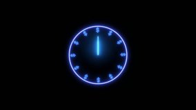 Glowing neon clock and dollar icon. Time - money concept with clock and dollar bills closeup - Powered by Shutterstock - Get 15% off with code: PIKWIZARD15