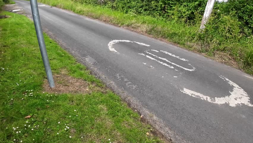 National Speed Limit Rural Road