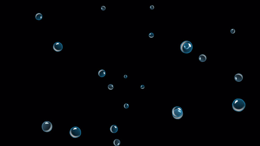 Soap Bubbles Floating Loop - Seamless Motion Background