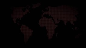 Global Finance dollar currency. dollar currency icon animation blue digital world map technology background. - Powered by Shutterstock - Get 15% off with code: PIKWIZARD15