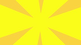 WOW text animation with retro comic background. Pop art. Orange letters against a vibrant yellow sunburst background. Perfect for expressing amazement, excitement, or surprise. - Powered by Shutterstock - Get 15% off with code: PIKWIZARD15