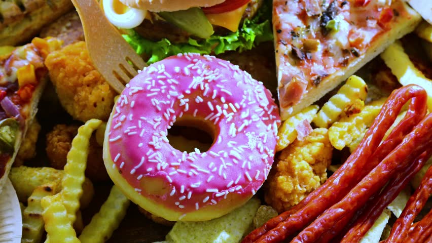 Fast food leftovers. Wasted food.