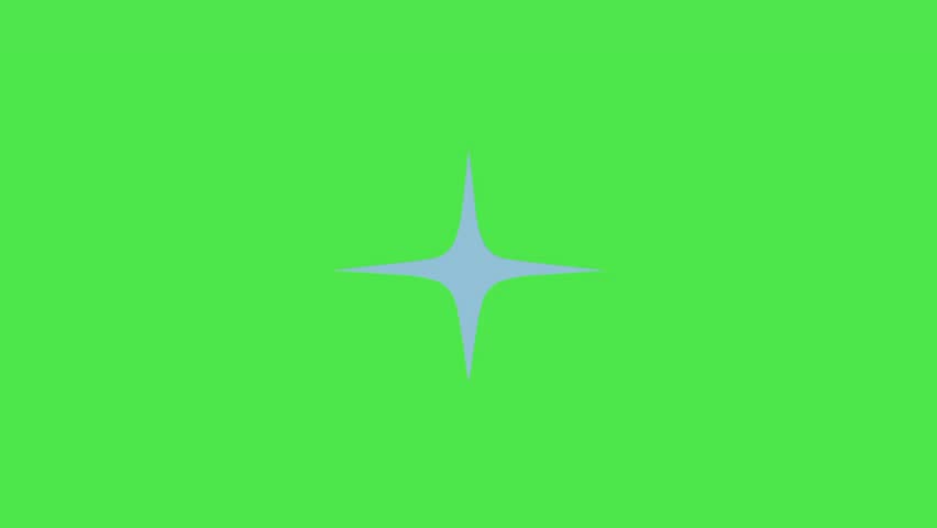 Illustration of green background shape elements 