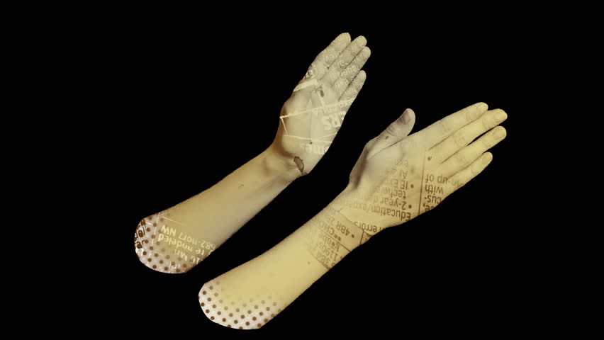 Applause - Hands Clapping - Analog paper-styled cut-out with alpha channel