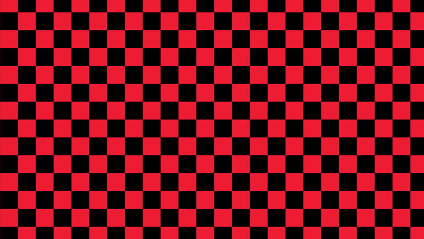 red and black checkered pattern background, Retro, 90s, abstract, groovy, wavy, vintage psychedelic texture loop animation, grid, squares pattern