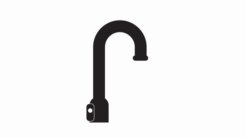 faucet icon animation illustration flat