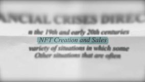 NFT Creation and Sales Breaking News Photoreal Newspaper - Powered by Shutterstock - Get 15% off with code: PIKWIZARD15