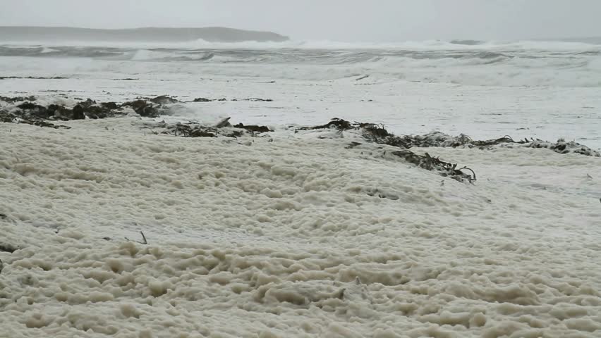 Storm on Falkland Island