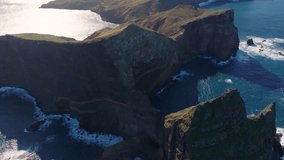 Exploring the breathtaking cliffs of Madeira overlooking the Atlantic Ocean during a serene morning - Powered by Shutterstock - Get 15% off with code: PIKWIZARD15