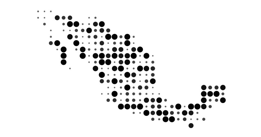 Mexico Artistic Circle Pattern Animation