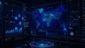 Title: Brain dashboard with data management, analysis, and reporting technology connected to icons on finance, health, investment, and biohacking. Health diagram. Ideal for presentations. - Powered by Shutterstock - Get 15% off with code: PIKWIZARD15