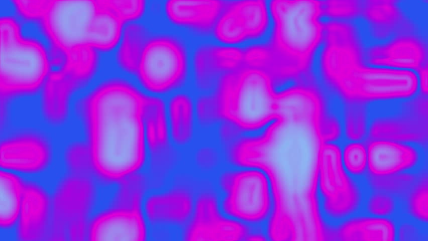 Abstract pink and blue blob pattern suitable for backgrounds, posters, textiles, and packaging design projects. Colorful and versatile design element.