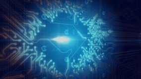 Circular timer starting countdown from ten to one while rotating pulsing rings boosting interface. Futuristic, technology, interface, digital, countdown, motion, circuit - Powered by Shutterstock - Get 15% off with code: PIKWIZARD15