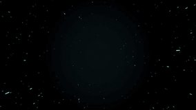 Initial glowing sphere cluster flickering expanding and swirling outward to create particle cloud. Celestial, abstract, futuristic, vibrant, cosmic, energy, dynamic - Powered by Shutterstock - Get 15% off with code: PIKWIZARD15