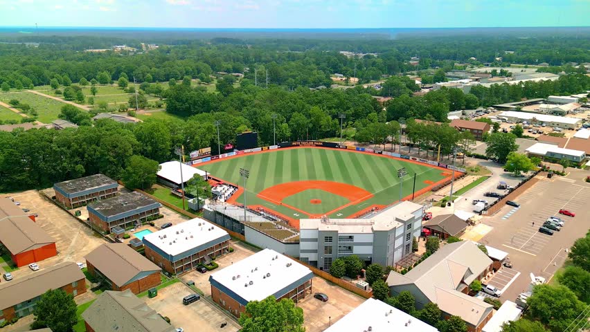 Hattiesburg, MS - June 2, 2025: Pete Taylor Park, home of the  University of Southern Mississippi Golden Eagles baseball team