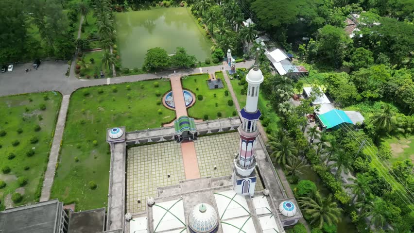 The mosque in Bangladesh called the Gutia Mosque 