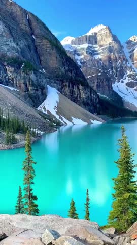 Moraine Lake Reflection in Banff National Park