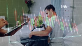 nurse entering room lifting tablet and tapping to review data overlay while father hugging daughter. Medical technology, patient care, family support, digital health, pediatric healthcare, holographic - Powered by Shutterstock - Get 15% off with code: PIKWIZARD15