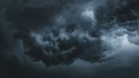 Powerful Lightning Strikes 4K Animation - Stunning Lightning In Storm and Dark Clouds. Lightning Bolt Illuminating a Dark and Ominous Stormy Sky. - Powered by Shutterstock - Get 15% off with code: PIKWIZARD15