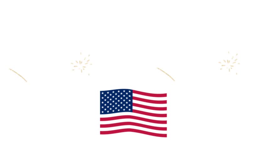 4th July USA Independence Day Clip,  Happy USA Independence Day gif