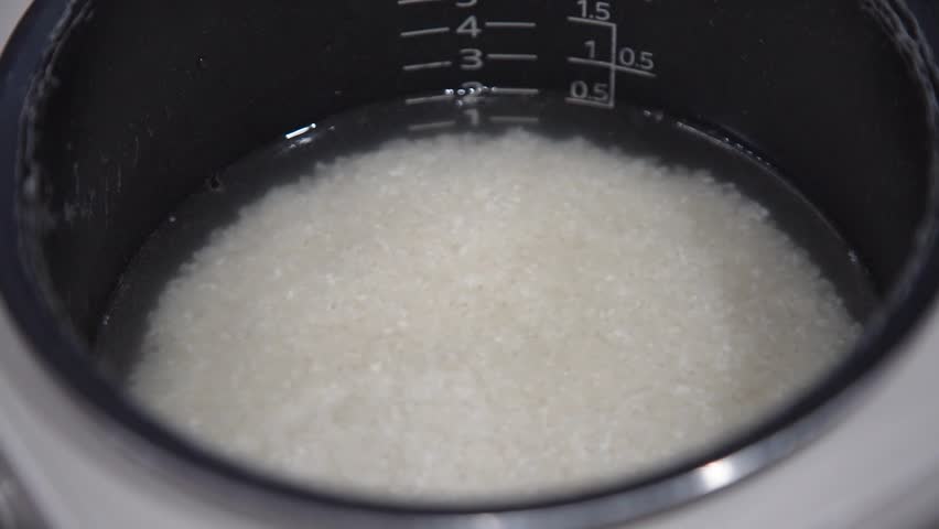 Image of how to cook sweet potato rice