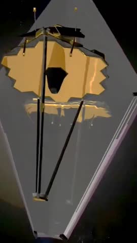 JWST - James Webb Space Telescope infrared sweep reveals swirling nebular halos, distant galaxies glowing with ancient starlight, and ghostly gravitational lens arcs.
