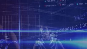 Data analysts swiping floating holographic panels, visualizing finance data with rising line chart. Technology, innovation, futuristic, digital, data visualization, interface, collaboration - Powered by Shutterstock - Get 15% off with code: PIKWIZARD15