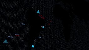 Futuristic technology background with digital global network and financial numbers - Powered by Shutterstock - Get 15% off with code: PIKWIZARD15