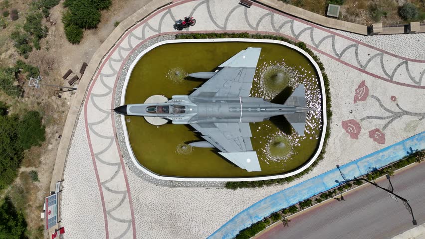 Top view of the city of Isparta: Turkey