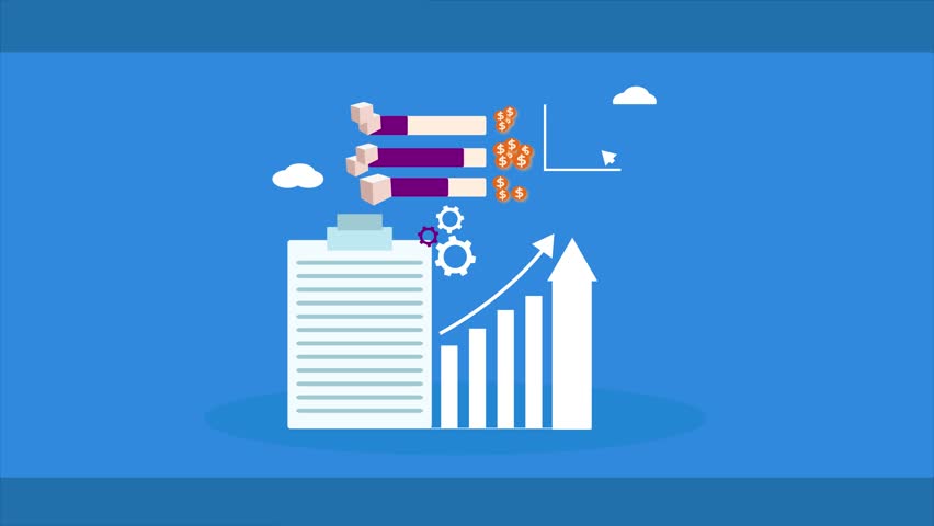 Business product quality with ensure capital, product quality ensure concept, 2d high resolution animation clip