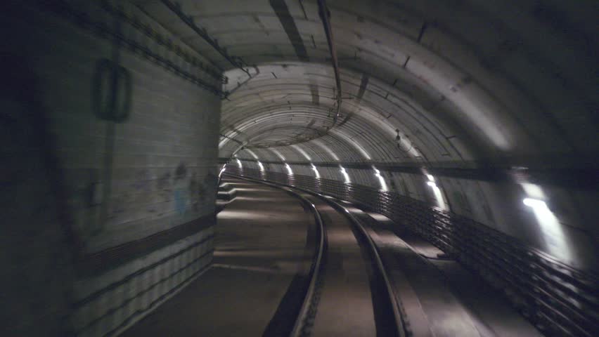 Experience the thrill of traveling through an underground metro system. The video captures the winding tracks and illuminated tunnels, providing a unique view of urban transit.