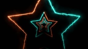 Neon tunnel glowing star tunnel background.
futuristic neon tunnel lighting lines. neon wave - Powered by Shutterstock - Get 15% off with code: PIKWIZARD15