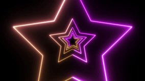 Neon tunnel glowing star tunnel background.
futuristic neon tunnel lighting lines. neon wave - Powered by Shutterstock - Get 15% off with code: PIKWIZARD15