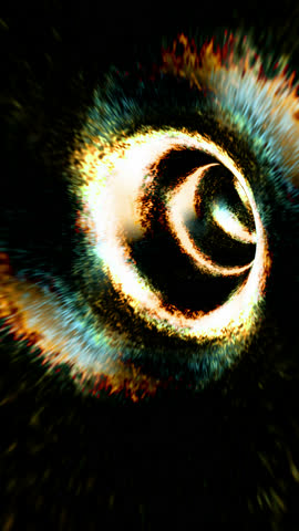 Cosmic Energy Vortex in Space