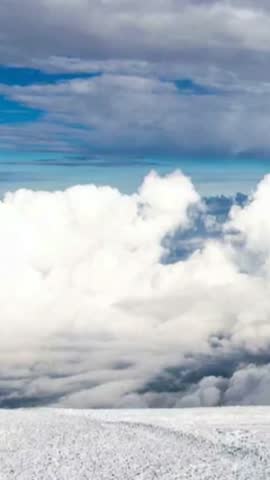 Mont Blanc mountain, Courmayeur in France.